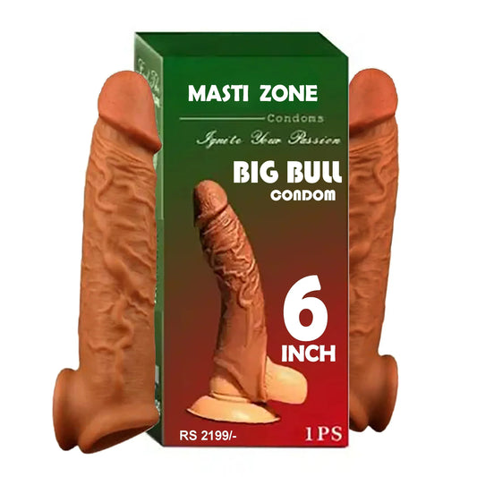 6 Inch BT Condom with Reusable Man Condom